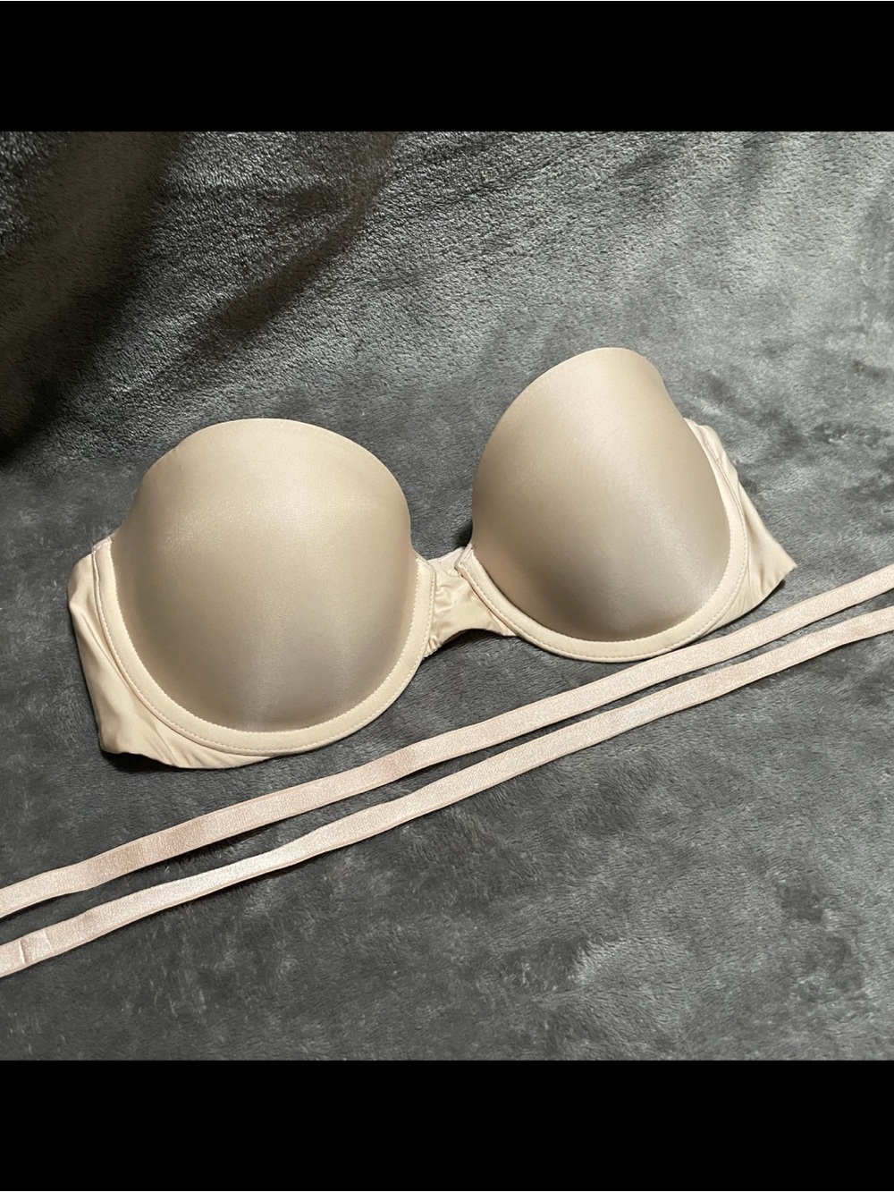 Victoria's Secret Strapless Convertible Bra - Light Beige